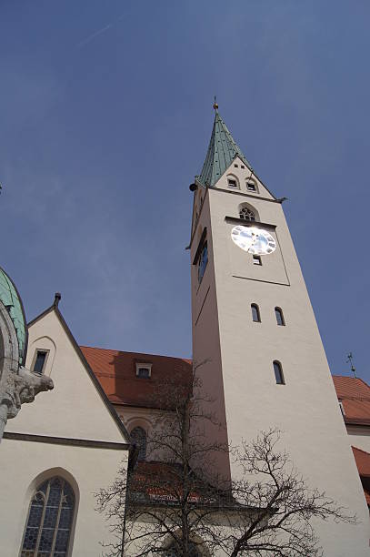 Kempten (Allgäu) – St. Mang Church Saint Mang Church, Germany, Bavaria, Allgäu, Kempten thomas wells stock pictures, royalty-free photos & images