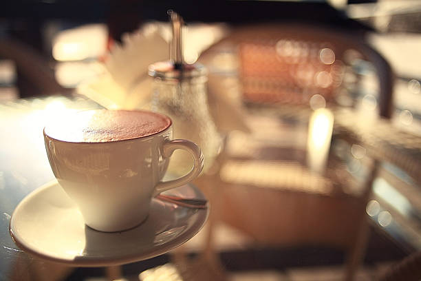 istock cup of coffee in a cafe on the table 531119177