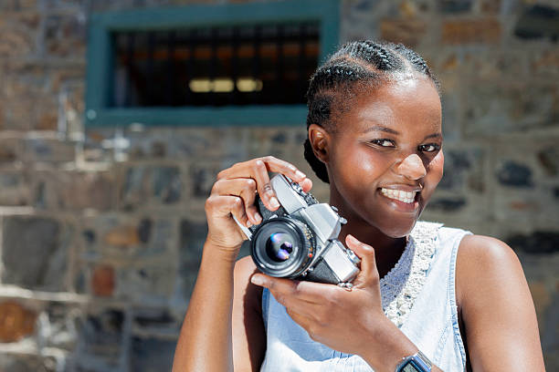 istock African female enjoying photography. 531127463