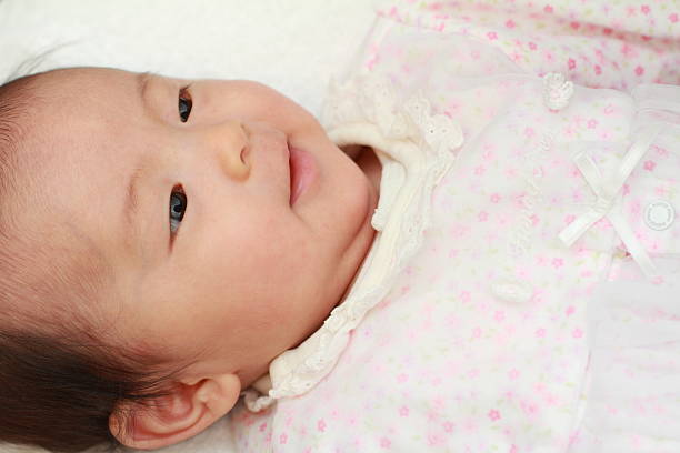istock Smiling baby girl (Japanese 0 year old) 531128541
