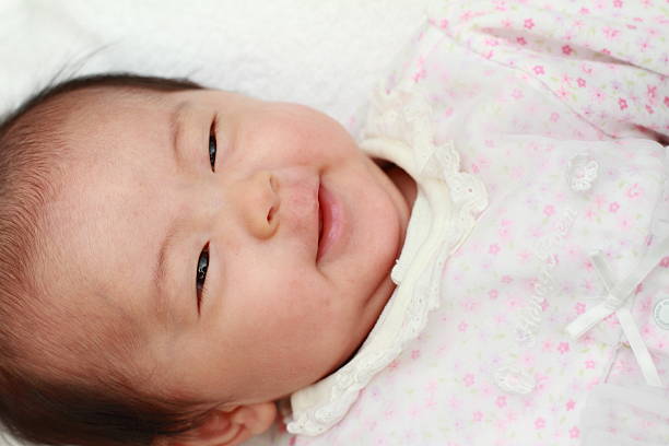 istock Smiling baby girl (Japanese 0 year old) 531128545