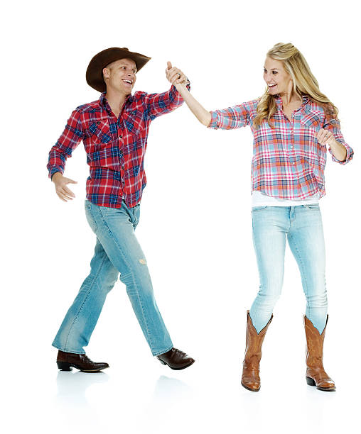 istock Happy rural couple dancing 531129947