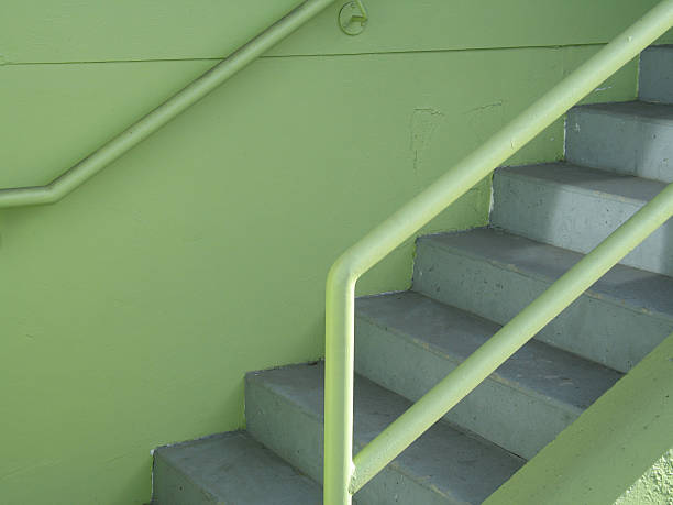 istock Metal Stairwell 531134317