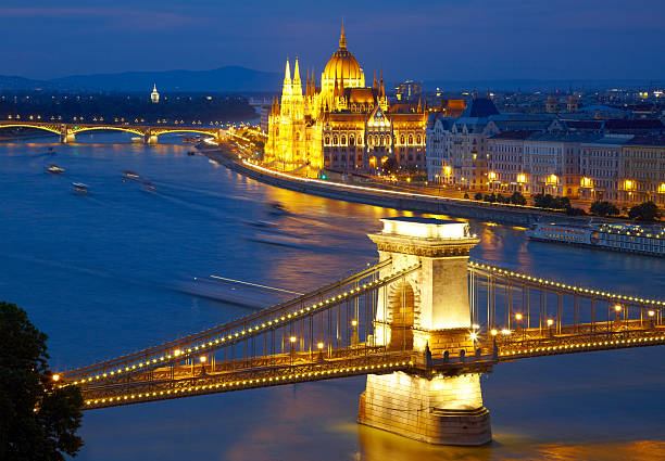 istock Budapest, Hungary. Chain Bridge and the Parliament 531134589