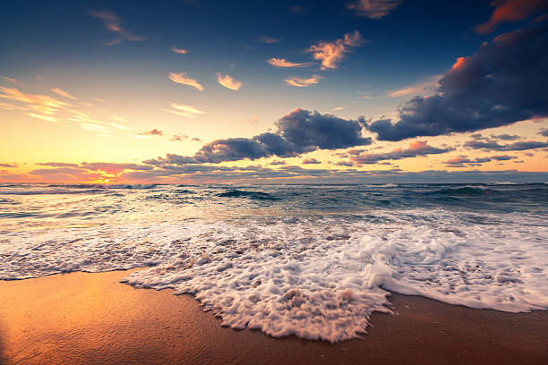 istock Beautiful cloudscape over the sea, sunset shot 531135831