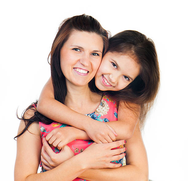istock Little girl hugging her mother 531151045
