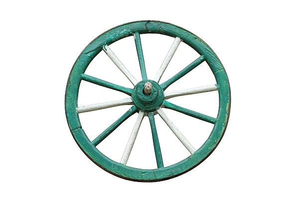 istock traditional cart wooden wheel 531151421