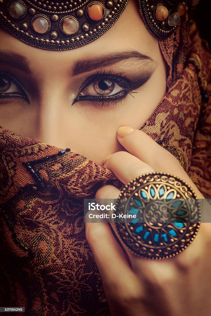 Beautiful woman Portrait of a beautiful arabic woman Women Stock Photo