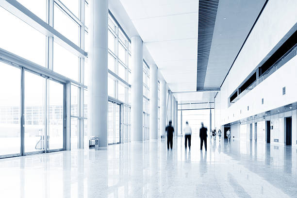 istock modern office building hall interior of urban city 531162003