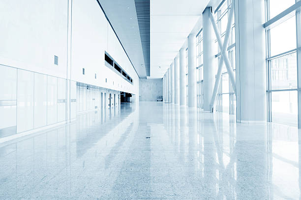 istock modern office building hall interior of urban city 531162009