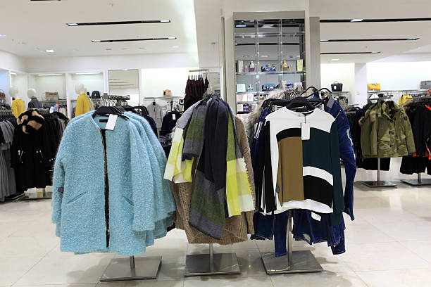 istock Clothing in store 531164065