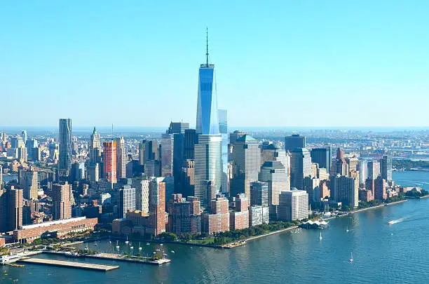 Photo of Cityscape view of Manhattan, New York City, USA.