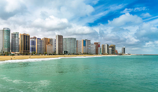 istock Fortaleza Beach with tall buildings in Ceara state, Brazil 531165953