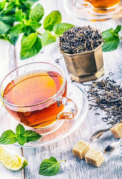 istock Tea. Mint Tea. Herbal tea. Mint leaf. Mint leaves. 531169128
