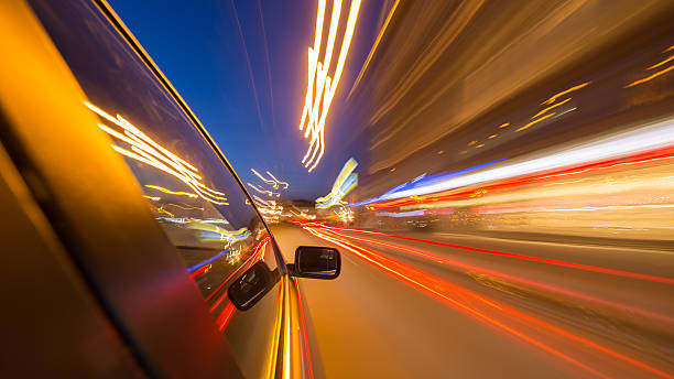 istock night city drive by car 531173010