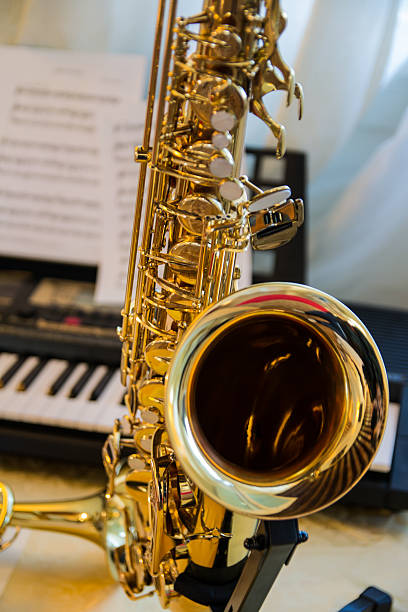 istock Where does the melody, saxophone detail 531173429