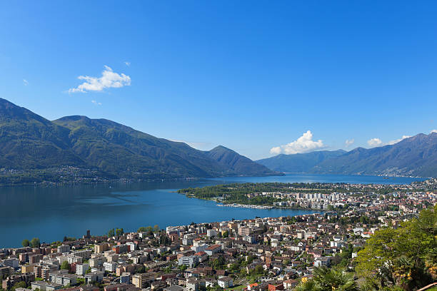istock Panoramic view of Lake Maggiore 531173444