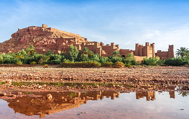 istock Ait Benhaddou Kasbah reflected in the water, Morocco. 531174530