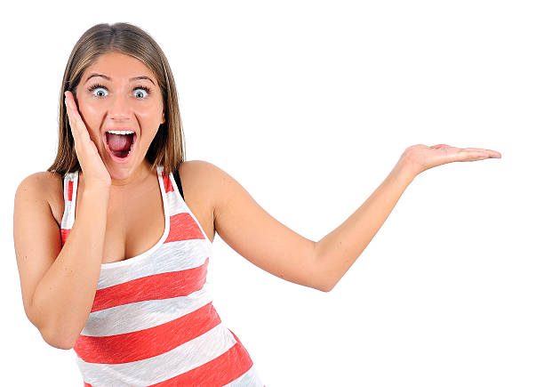 istock Isolated casual woman 531176173
