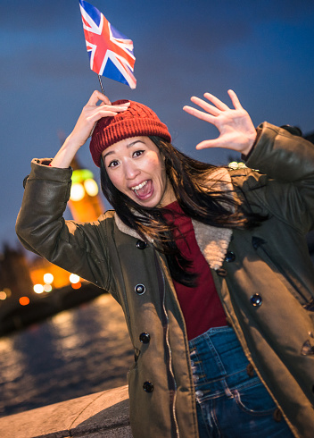 Chinese tourist in london