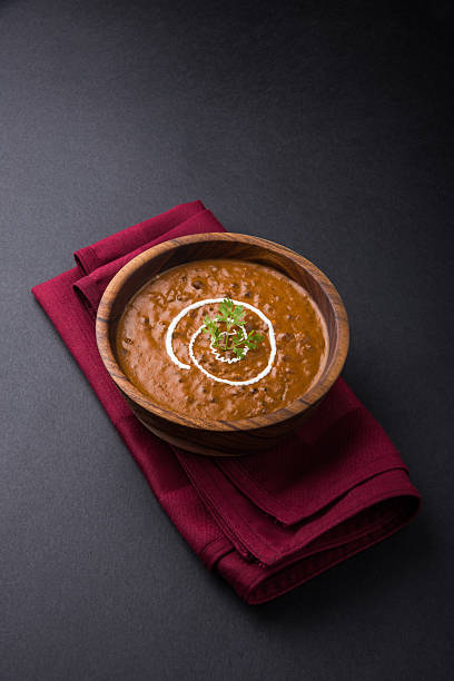 dzienna lista pracowników (dal) makhani lub dal makhani lub daal makhni - asia asian culture basmati rice bowl zdjęcia i obrazy z banku zdjęć