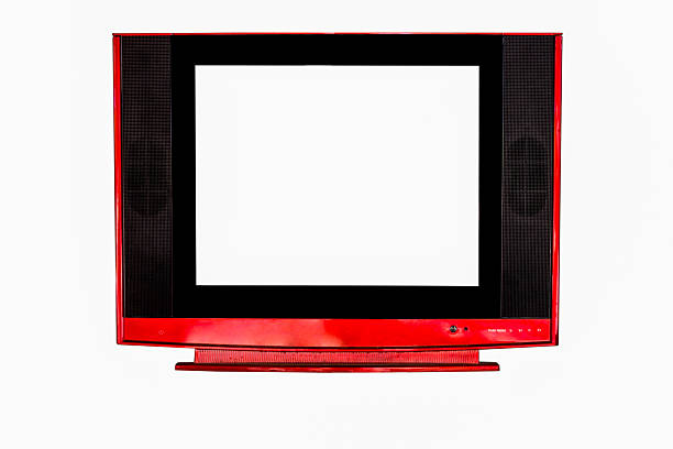 istock red television on isolated white close up 531178333