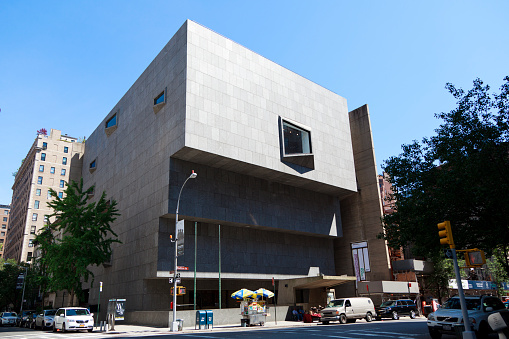 New York, NY, USA - June 15, 2014: Former Whitney Museum: Former Whitney museum has been used as The Met Breuer