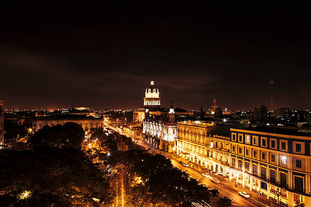 istock El Capitolio at night, Havana, Cuba 531180456