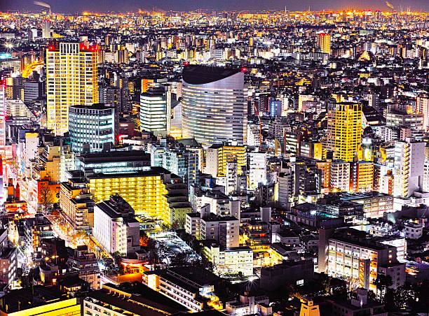 istock Night view of Tokyo 531183731