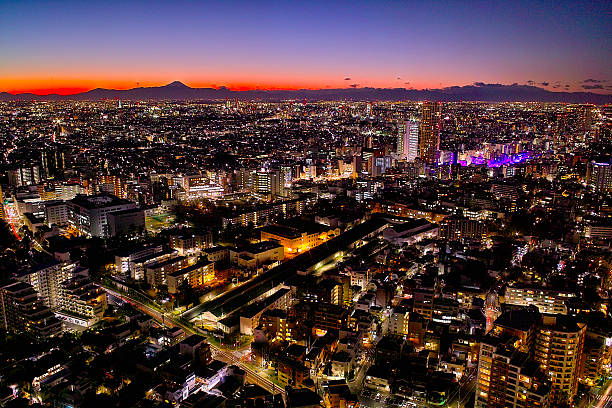 istock Night view of Tokyo 531185029