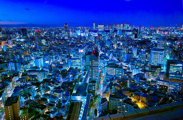 istock Night view of Tokyo 531186377