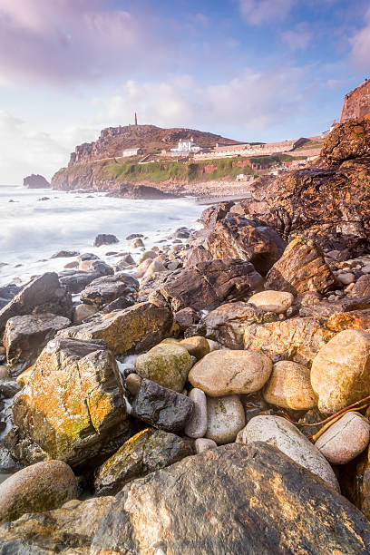 istock Cape Cornwall in England UK, Landmark from the mining industry. 531187507