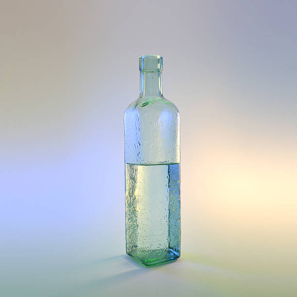 Unique Bottle stock photo