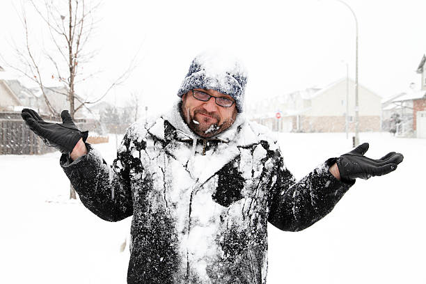 istock Man Gives In To Winter 531188841