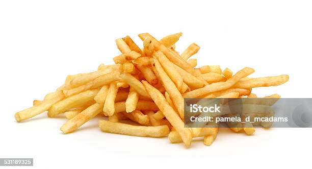 Fast Food Stock Photo - Download Image Now - French Fries, Cut Out, White Background