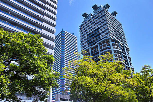 istock Fresh green and high-rise apartment 531193534