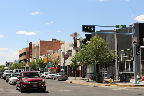 istock View along Route 66 in Albuquerque 531196204