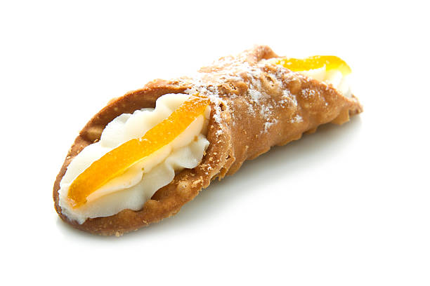 istock Sicilian cannoli with orange 531197172