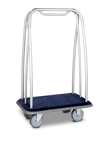 istock hotel baggage cart isolated on white background 531214719