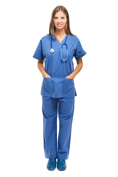 istock Smiling female nurse 531215121
