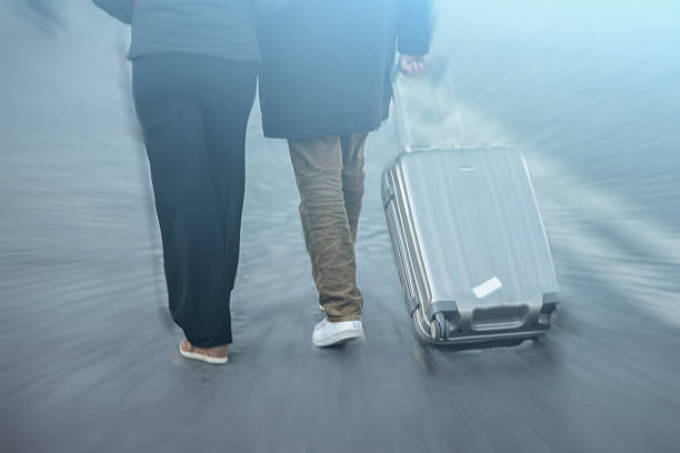 istock Traveler with a bag 531224073