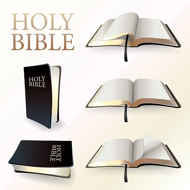Vector illustration of IVector llustration of Holy Bible