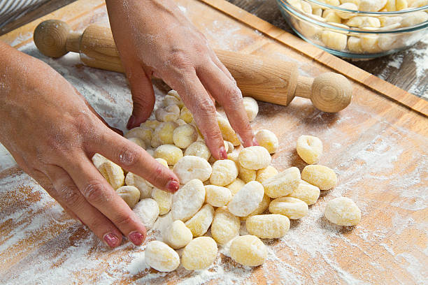 istock Fresh homemade potato gnocchi ready for cooking 531237074