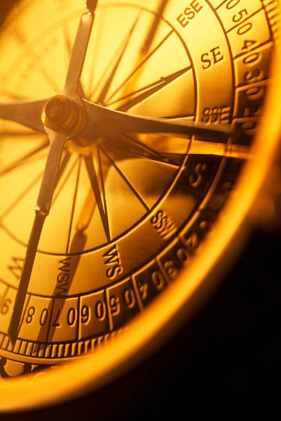 istock Close Up Of Golden Compass 531237490