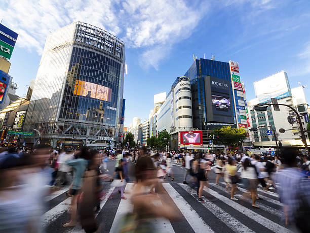 istock People walking  on Shibuya crossing 531239792