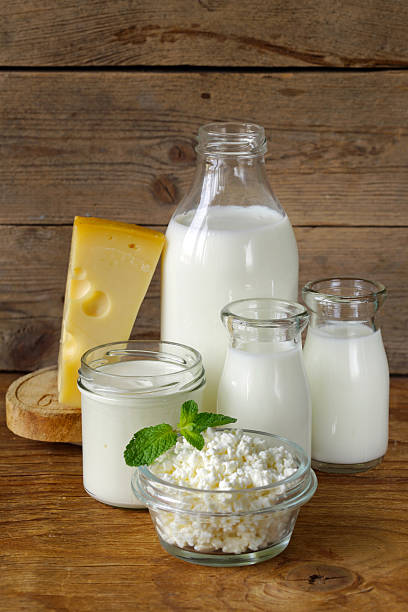 istock assortment of dairy products (milk, cheese, sour cream, yogurt) 531240051