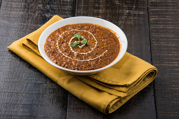 dzienna lista pracowników (dal) makhani lub dal makhani lub daal makhni - asia asian culture basmati rice bowl zdjęcia i obrazy z banku zdjęć