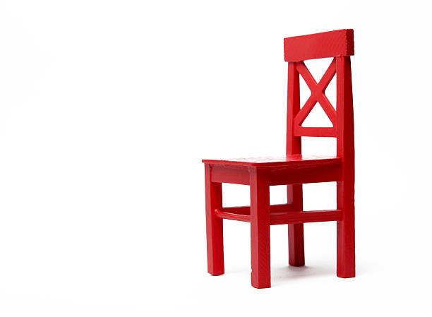 istock Red wooden chair 531240731