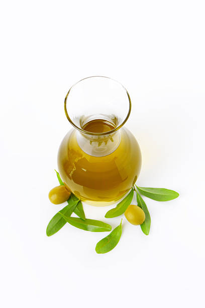istock Olive oil in glass carafe 531242207
