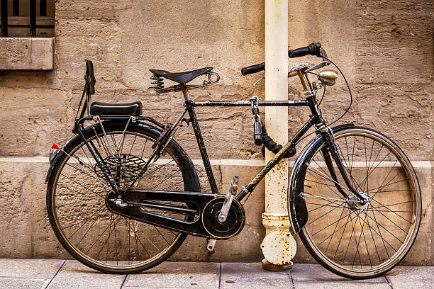 Vintage bicycle in Paris, France